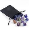 Dice Bag, 10pcs 93mm*125mm Jewellery Bags Burlap Pouch with Drawstring for Jewellery Tarot Dice Gift Packaging Bags