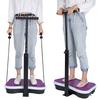 Body Shaping Vibration Machine Fitness Training Equipment for Home Office Purple US Plug 110V