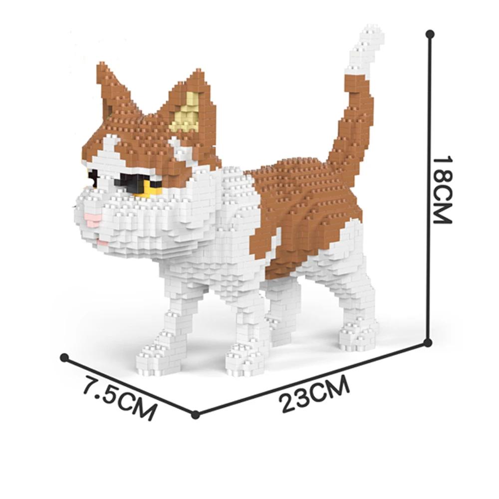 Beginner-Friendly Micro Pet Blocks - Step-by-Step Cartoon Dog/Cat DIY Kit, Stress-Free Assembly Toy for Kids Ages 6 and Above