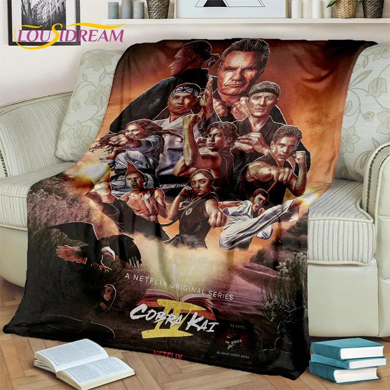 Classics TV Cobra Kai Amanda Karate Blanket,Soft Throw Blanket for Home Bedroom Bed Sofa Picnic Travel Office Cover Blanket Kids