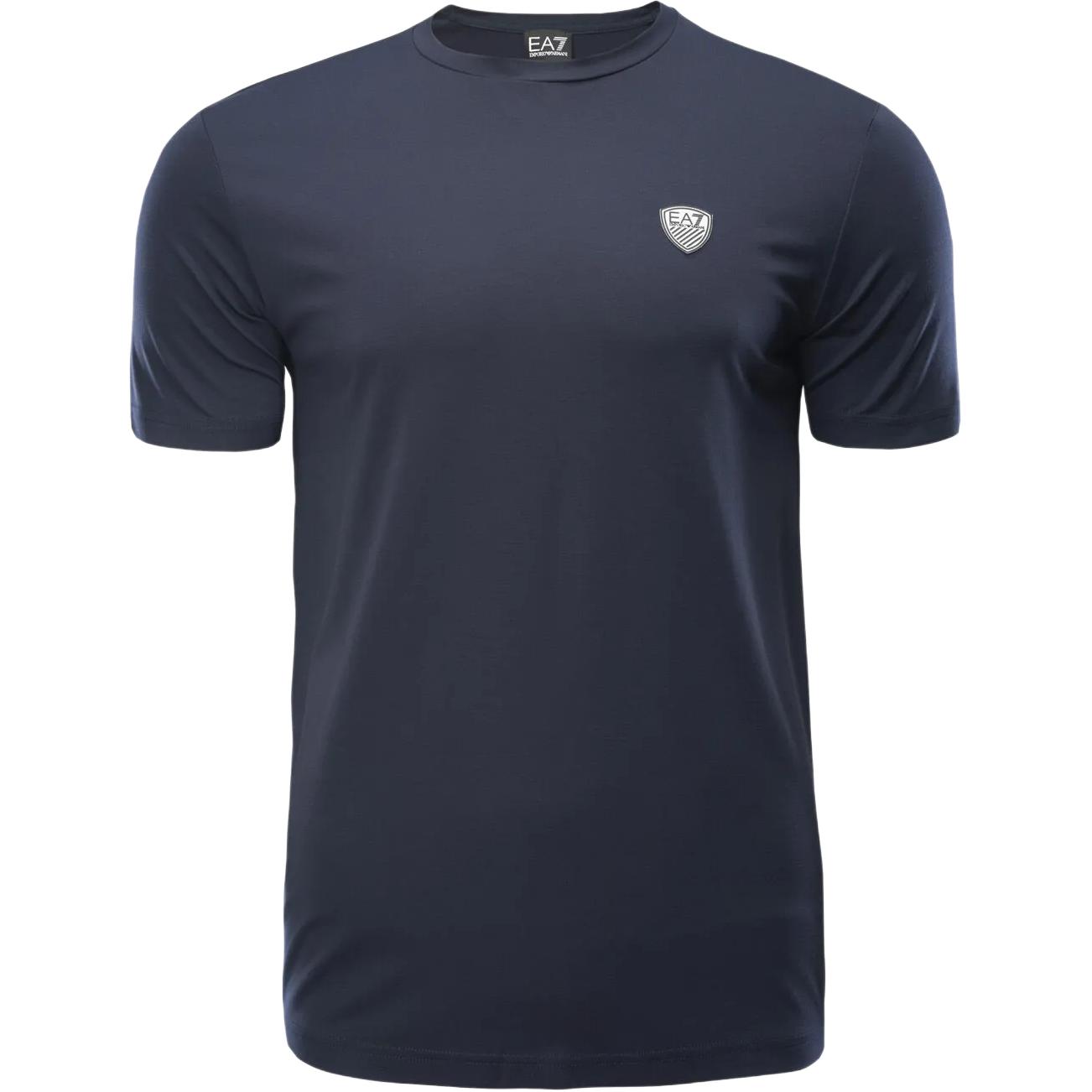 

Emporio Armani EA7 Round Neck Logo Short Sleeve T-Shirt Men tops Blue 8NPT16-PJRGZ-1562 S