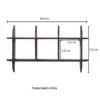 Chinese Solid Wood Wall-Mounted Teacup Rack - Antique Curio Shelf and Tea Set Display Stand