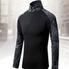 Camicia da combattimento tattica dell'esercito da uomo a maniche lunghe mimetica maglietta militare abbigliamento uniforme da paintball