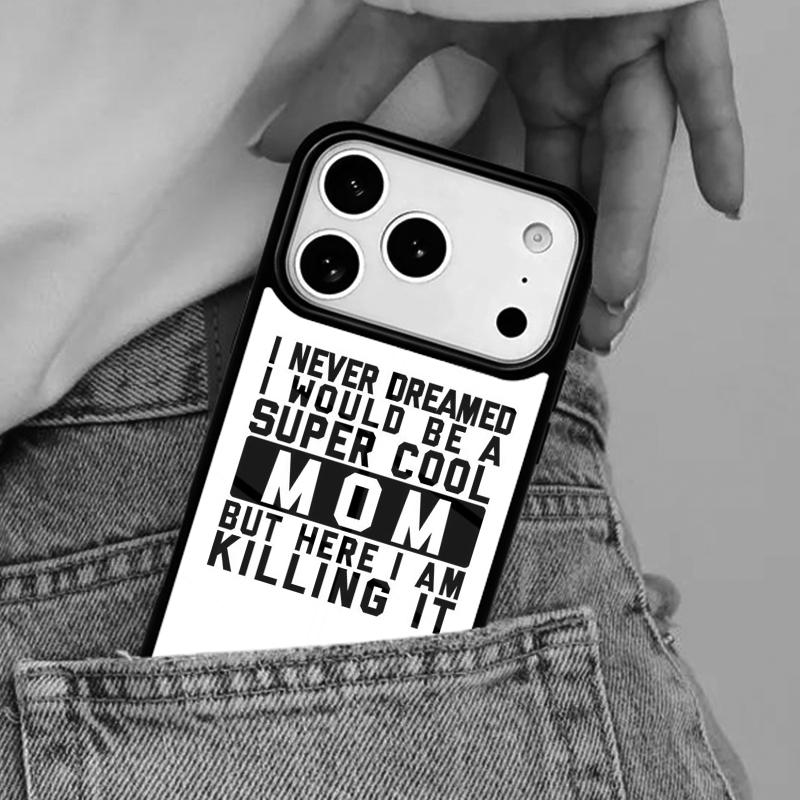 Best Mom Never Phone Case for iPhone 16e 15 14 13 12 17 Pro Max Plus Air 17pro Cover Coque