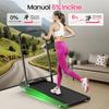 AKLUER H03 Foldable Treadmill for Home, 2.5HP, 6% Manual Incline, Remote Control