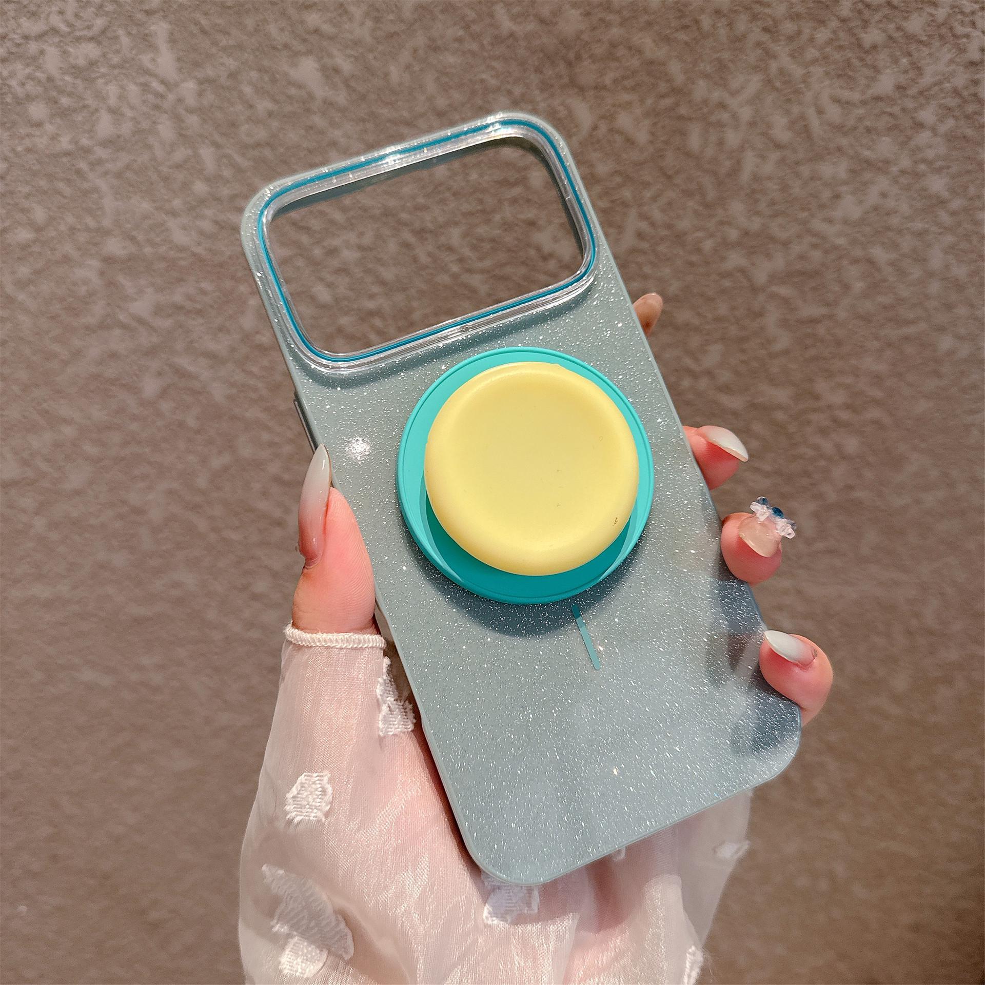Luxury Glitter Magnetic Phone Case for iPhone 17/16/15 – Wireless Charging-Compatible Protective Cover 16