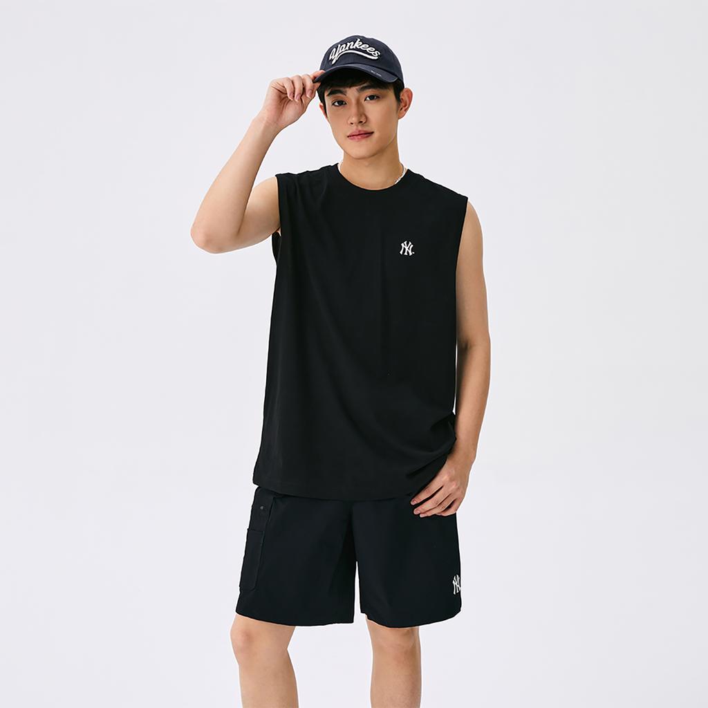 New MLB New York Yankees Basic Collection SS25 Tank Top Unisex Black 3ATOB0153-50BKS