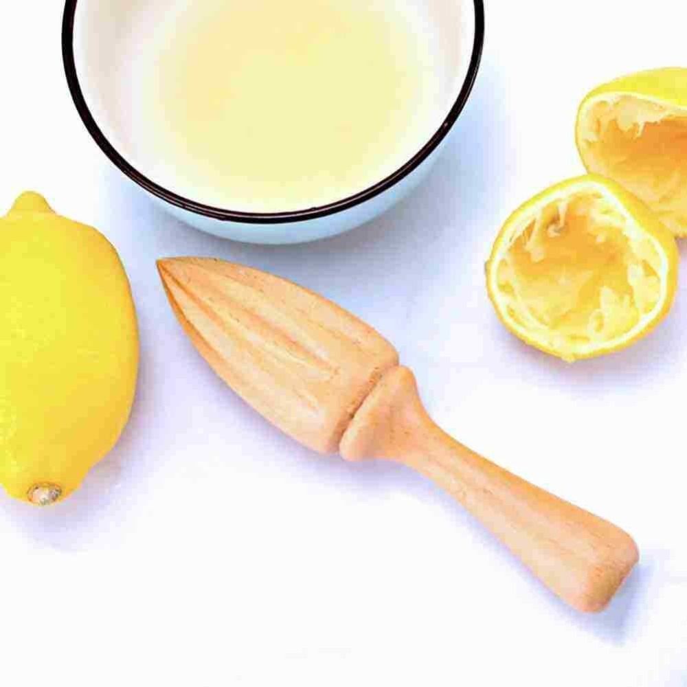 Wooden Press Cone Manual Juicer Log color Fruit Orange Juice Extractor Portable Beech Lemon Cone
