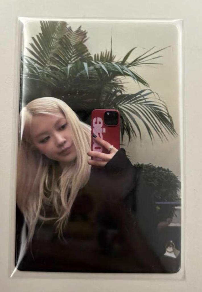 [POUŽITÉ] BLACKPINK Rosé Rosie Čína Hangzhou Pop-Up Nákupní Bonus A