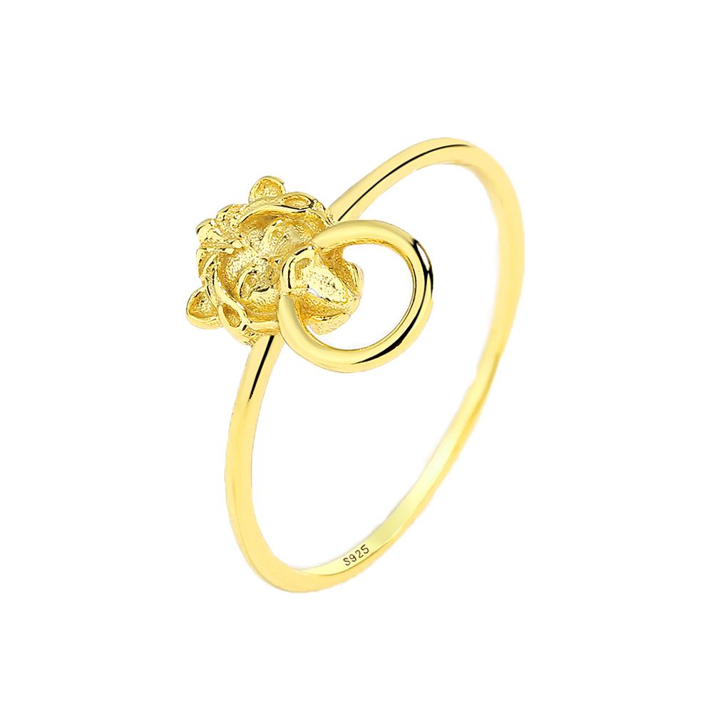 

Уникальное круглое кольцо для пары с головой льва для женщин, оригинальное геометрическое оригинальное стерлинговое серебро, подарок на помолвку, ювелирные изделия, нейтральное кольцо, креативное кольцо из серебра 925 пробы 8 золотой