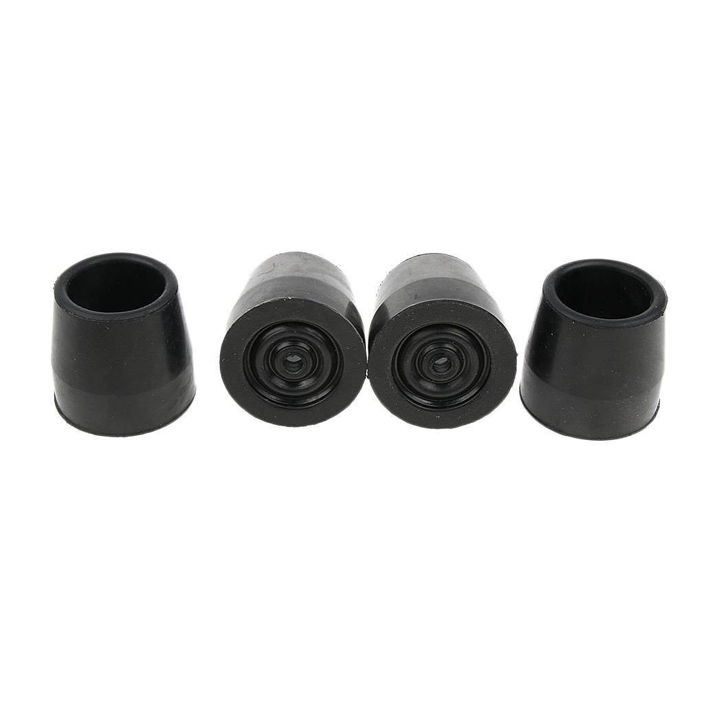 Buy 4 Piece Crutch Ferrule Rubber End Walking Stick Tip Protector Non