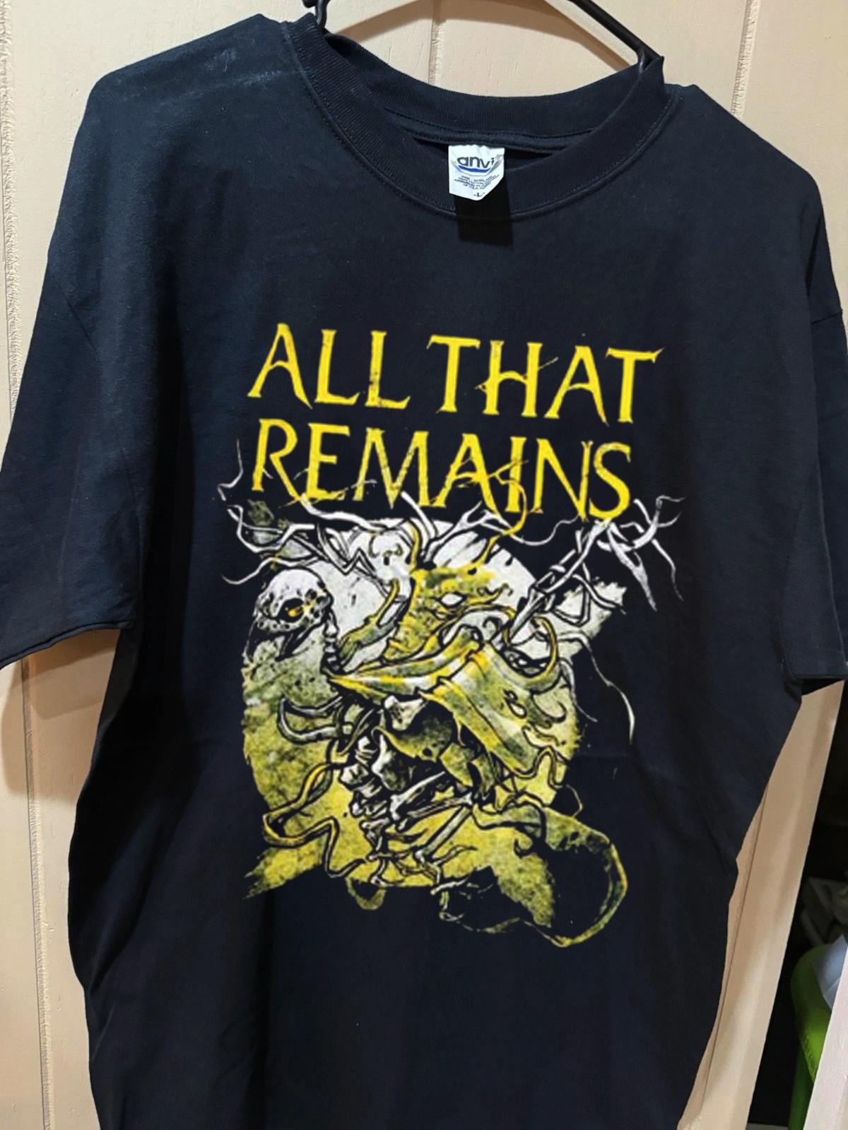 Collection All That Remains Band Classic Rock Black S to 5XL Shirt SN647 Unisex T-Shirt L