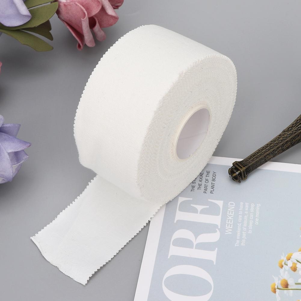 White Picot Edge Sports Tape First Aid Strap Band Finger Ankle Care Bandage Tape