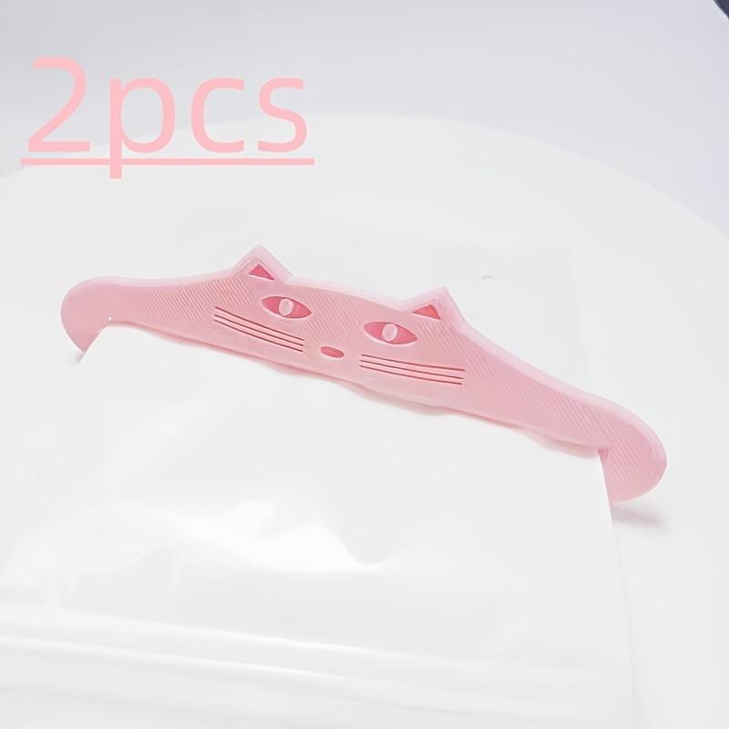 Cute Cat Face Black Cat Snack Squeezer Pet Food Paste Tube Squeezer Easy To Use Pet Feeding Tool for Cat Treats Wet Food and Paste Extraction розовый