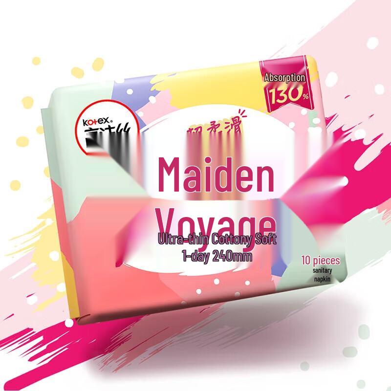 Kotex Young Girl's Sanitary Pads & Pantyliners Set