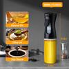 Olive Oil Mister Spray Bottle for Cooking - Cooking Oil Spray Bottle  Air Fryer Accessories - Refillable Glass Dispenser