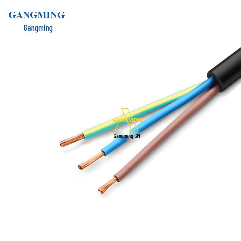 UL Certified US Standard Single-End Tinned Copper AC Power Cord with American Plug