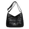 Multi-compartment Simple All-match Middle-aged and Elderly Mother's Large-capacity Casual Shoulder Crossbody Bag