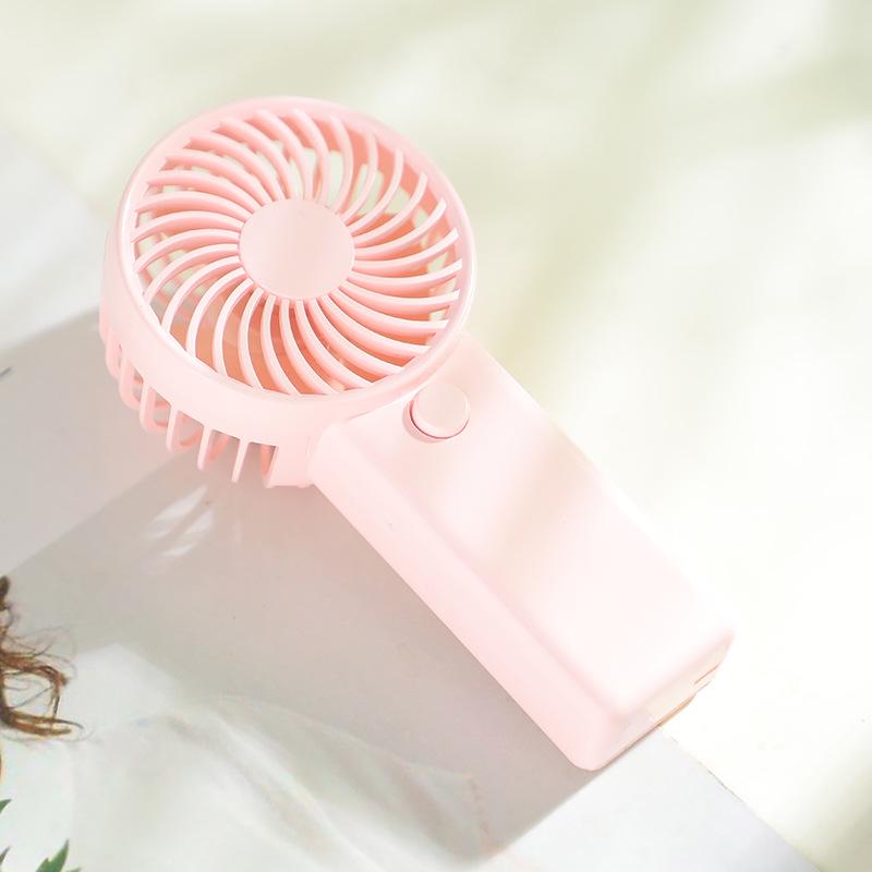 Compact USB Rechargeable Student Desk Fan for Camping & Outdoors