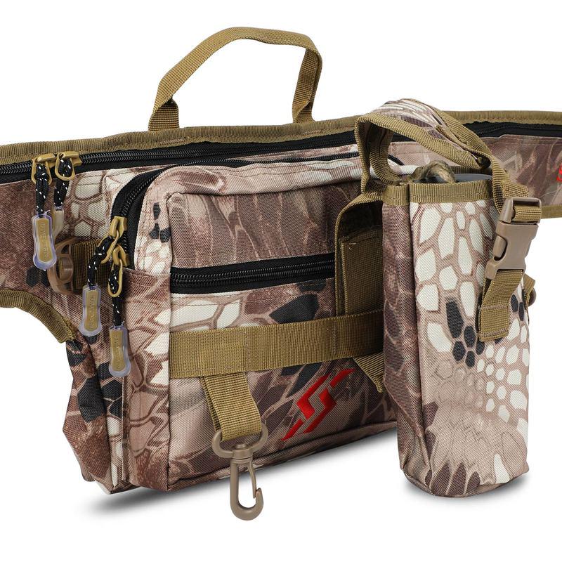 Wasserdichte Angeltasche, große Kapazität, faltbar, Mehrzweck-Köder-Angeltasche, Outdoor-Umhängetasche