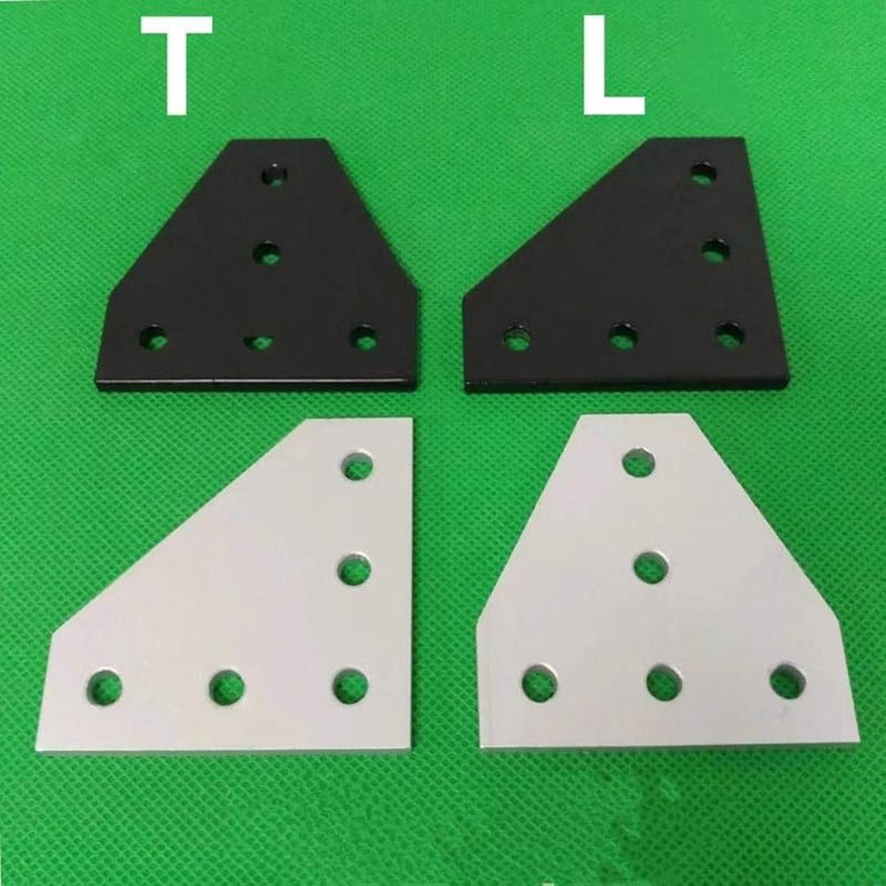 

Bitshops_5 / 7 отверстий L-образная 2020 3030 4040 4545 соединительная пластина угловой кронштейн стыковочная плата для алюминиевых профилей - (цвет: 4545L-5-Серебристый-1шт) 4545L-5-Silver-1Pcs