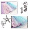 [monoii] Princess Dress with Headband, Kids One Piece, Girls, Snow Queen, Rapunzel and Ariel, Halloween Costume, d767