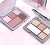 VEECCI Weizi Qimeng Five-Color Palette: Beginner-Friendly Pearlescent, Glitter, Flash, and Matte Earth Tones Eyeshadow.