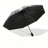 1pc Lightburst Automatic Umbrella - 8-Rib Foldable Design, Outdoor Adventures, and Family Celebrations y250829017