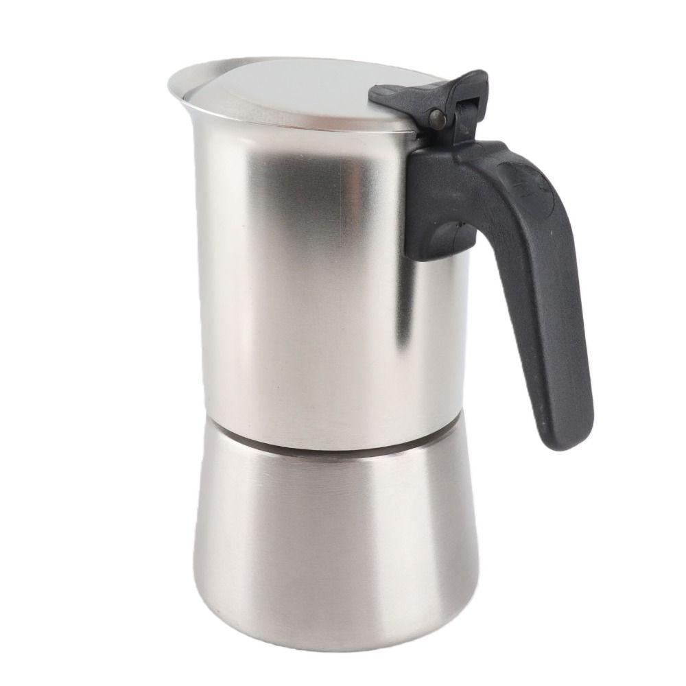 304 Stainless Steel Moka Pot 200 Ml Capacity Cold Extraction Pot  Coffee Brewing