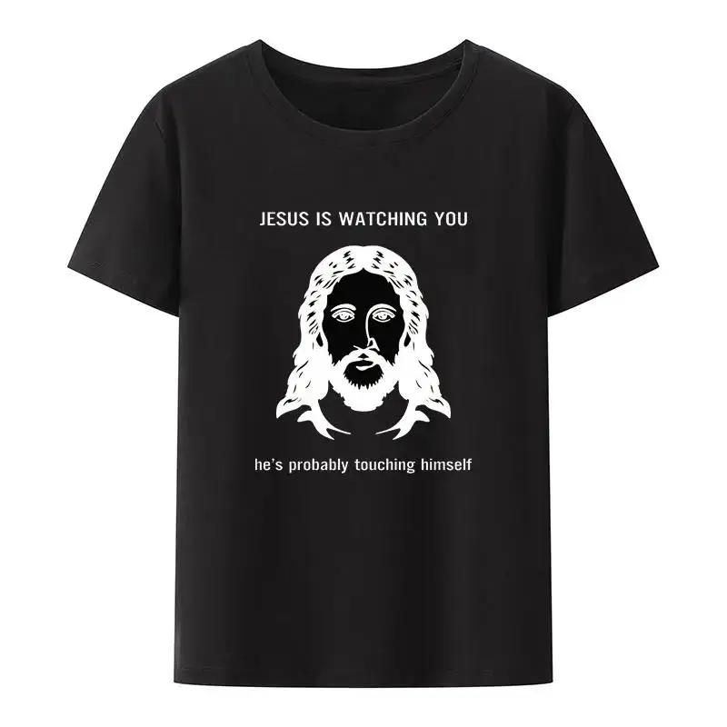 Jesus Cross Fit Graphic Print T Shirt Men Women Funny Gym Enthusiast Short Sleeve Plus Size T Shirt Unisex High Quality 50975