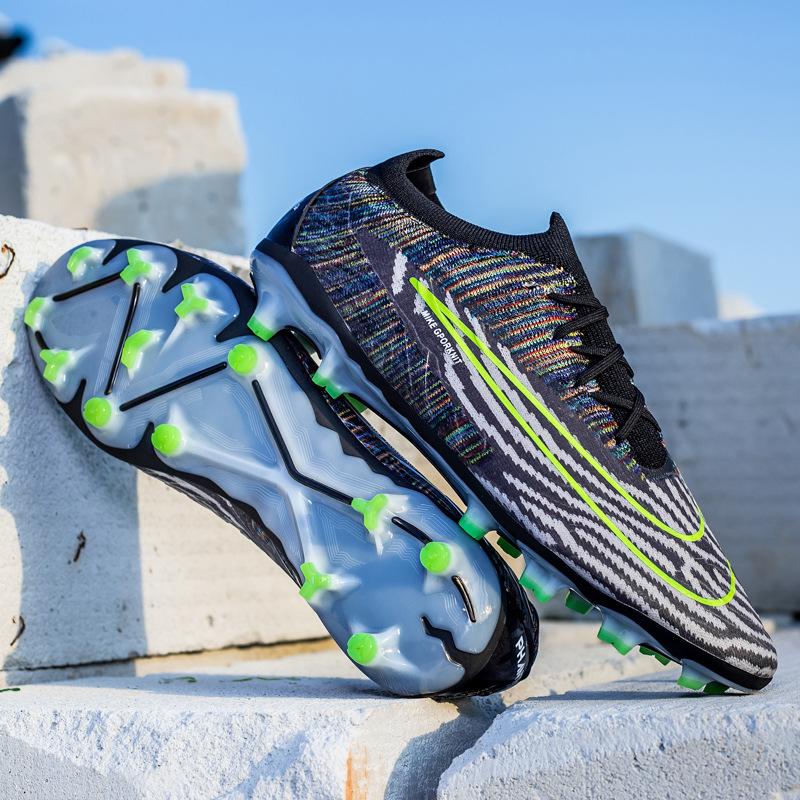 

Зарубежные популярные мужские и женские молодежные футбольные бутсы с низким верхом, дышащие, профессиональные тренировочные кроссовки для игры на траве, длинные ногти, сломанные ногти 45