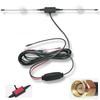 Suction Cup Dipole Type, SMA Terminal, TV Antenna, Powerful Booster, Wiring: Approx. 114.8 Inches