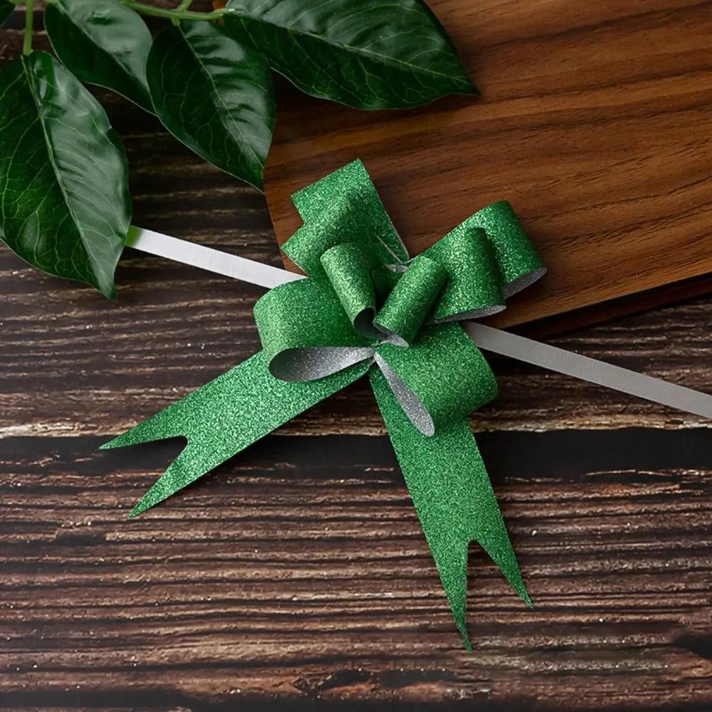 10Pcs Bowknots Ribbons For Gift Wrappers Wedding Birthday Party Pull Bow Knot Ribbon Christmas Gift Wrapping Ribbons Decoration
