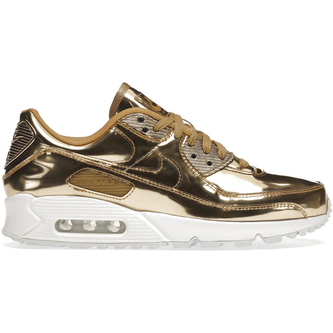 

Sneaker Nike Air Max 90 Metallic Gold (2020) (Women s)(CQ6639-700)