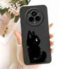Für Oppo Realme 14 Pro 5G Hülle Neue Katze Blume Weiches Silikon Cover Für Realme 14Pro 14 Pro 5G Handyhülle Stoßfeste Capa