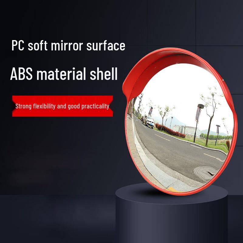 100cm Outdoor Traffic Convex Mirror with 3m Pole