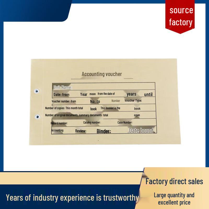 Lü Kun Accounting Voucher Envelope FM128