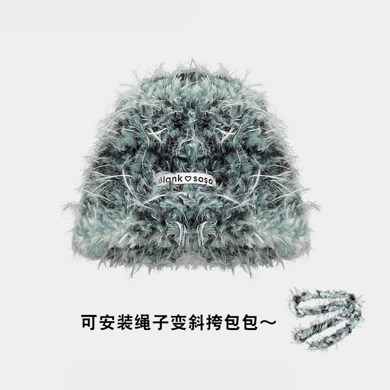 

Осень и зима леопардовый принт плюшевая шляпа-рыбак дети показывают маленькое лицо вязаная шапка большой обхват головы теплая шерстяная шляпа тренд 52-56cm