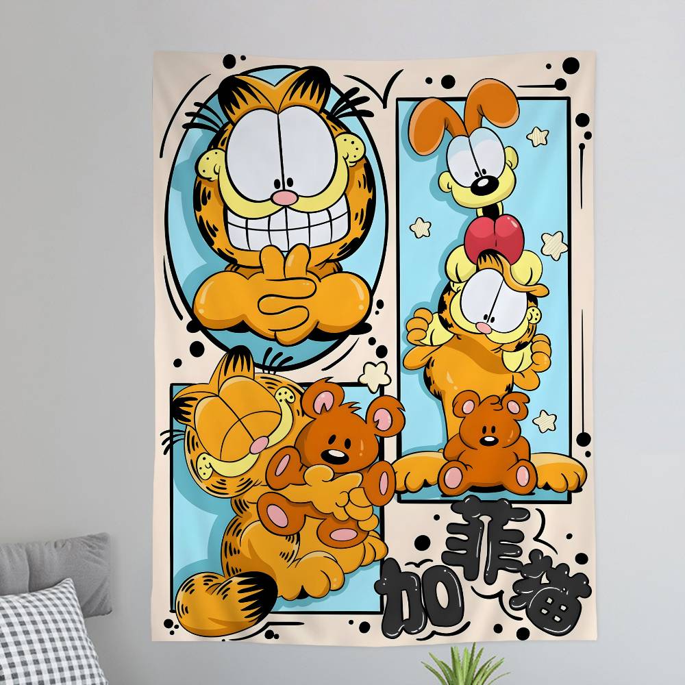 The GGarfieldMovie DIY Wall Tapestry Hanging Tarot Hippie Wall Rugs Dorm Home Decor