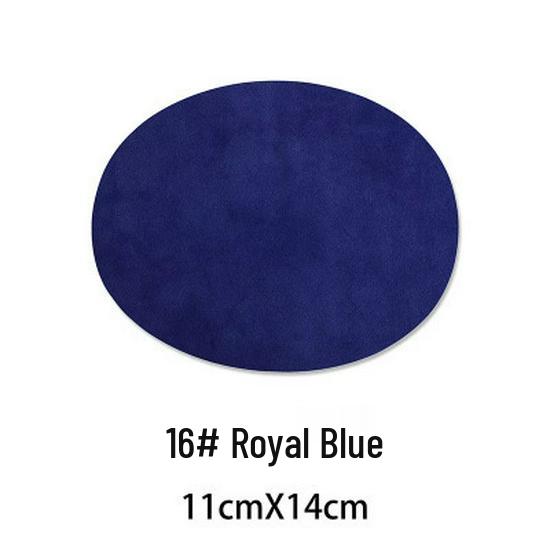 Universal Suede Oval Iron-On Elbow & Knee Patch Sticker for Jackets & Sweaters