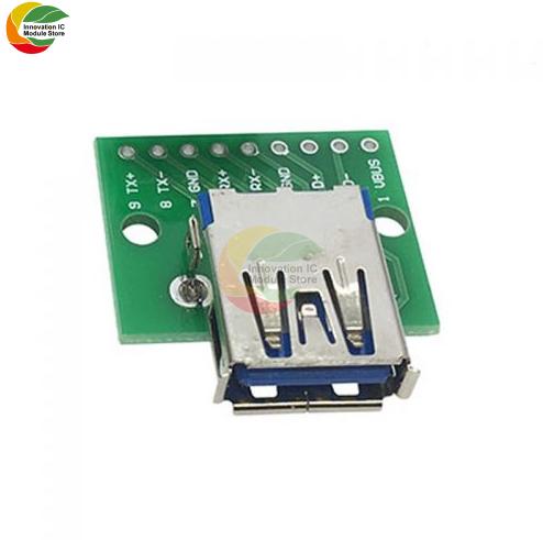 USB Male Connector / MINI MICRO USB to DIP Adapter female connector 2.54 Connector B Type-C USB2.0 3.0 Female PCB Converter