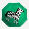 1PC Zebra Sunglasses Automatic Folding Umbrella Portable Collapsible 8-Rib Umbrella for All Seasons, Casual Outdoor Accessory, A45