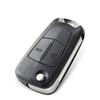 KEYYOU 10pcs Flip Remote Folding Car Key Fob Case Shell For Vauxhall Opel Astra H Corsa D Vectra C Zafira Astra Vectra Signum
