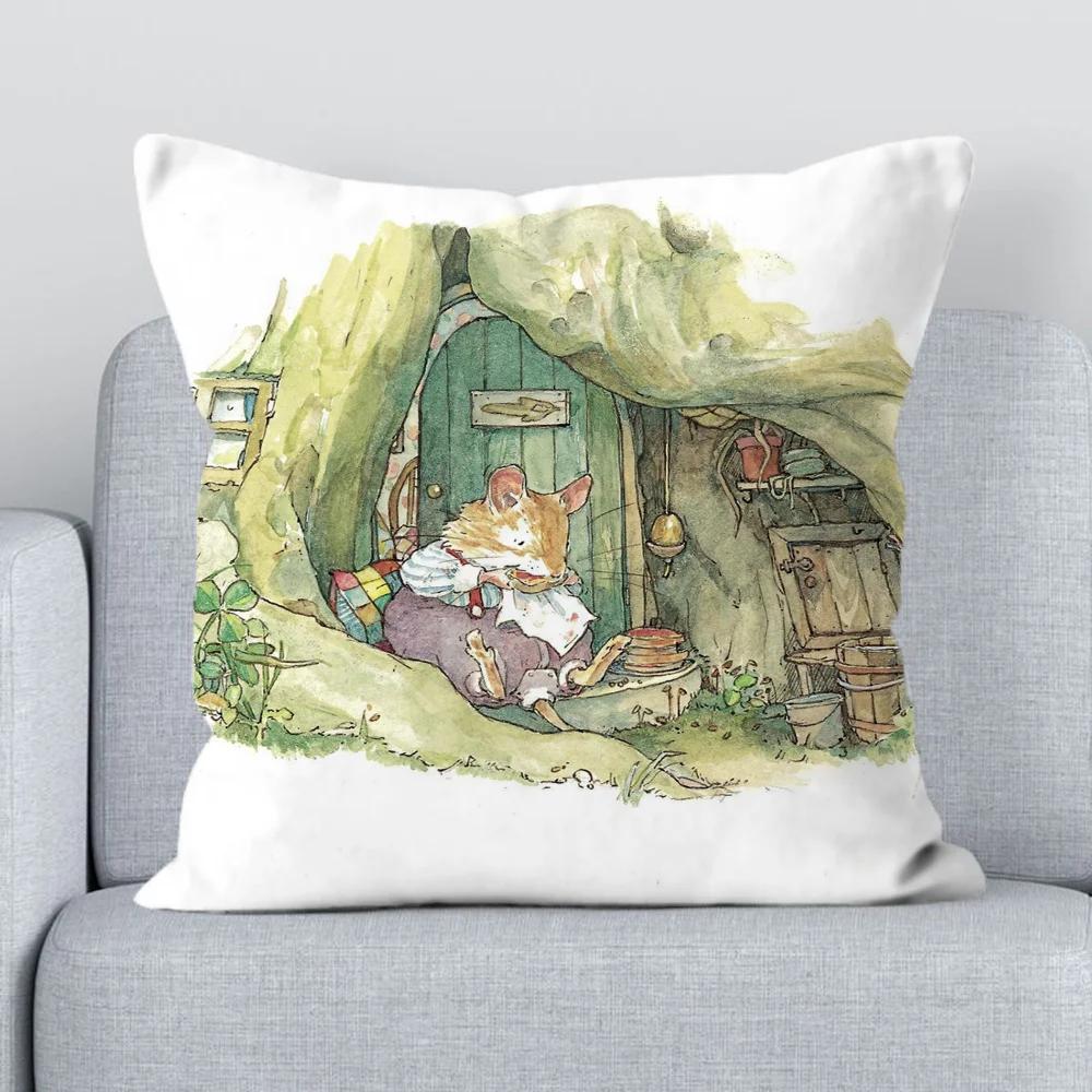 P-Peter Rabbit Față de pernă Husă de pernă Perne Huse de pernă Decorative Imprimare Duplex Fotolii Fațe de pernă x