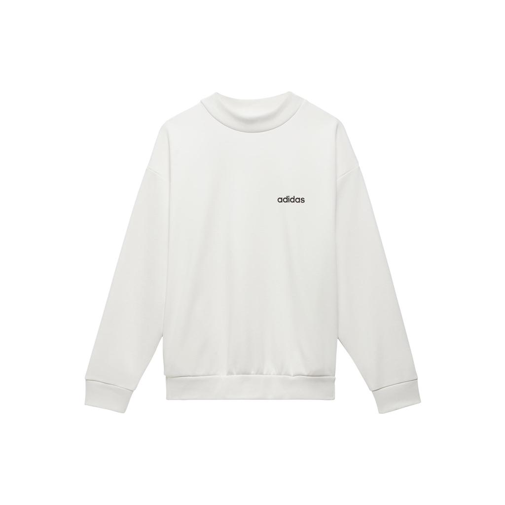 Adidas Originals Trefoil Chapter 1 Basketball Sweat Crew Neck Sweater Unisex Tops White IA3436