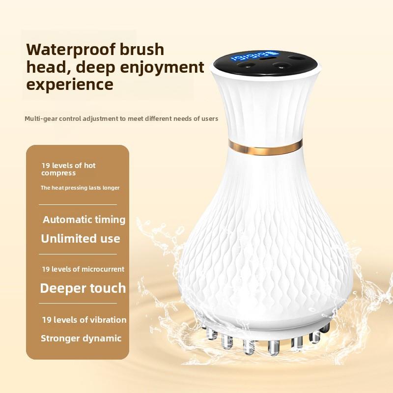 Electric Meridian Brush Scraping Artifact Instrument Whole Body Dredging Meridian Brush Leg Massager Rubbing Belly Rubbing Instrument