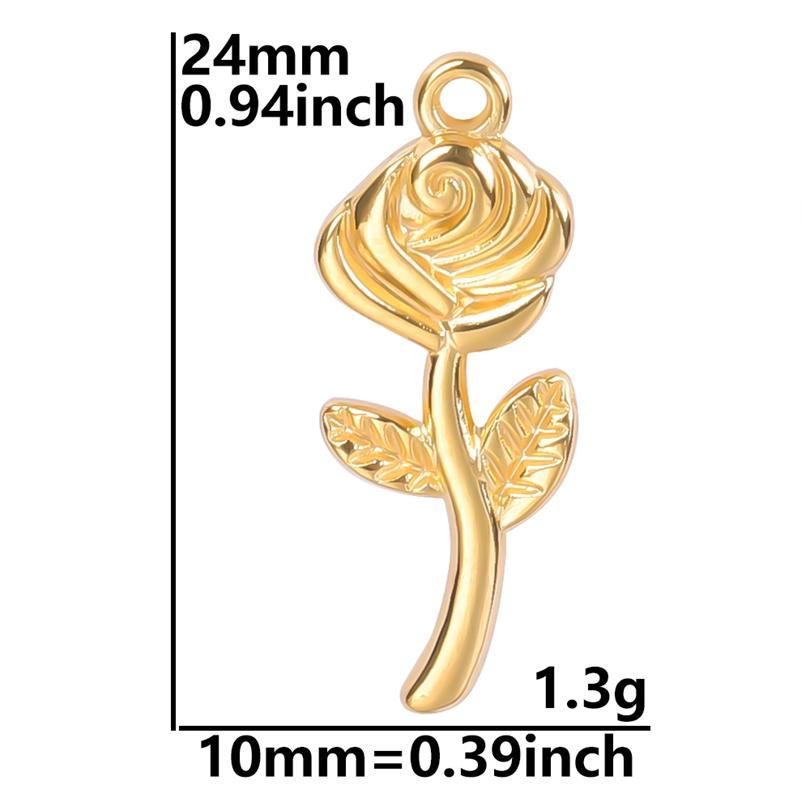 5pcs/Lot Gold Color Animal Butterfly Charm Ojo Turco Stainless Steel Charms For Jewelry Making Supplies Skull Head Star Moon Eye