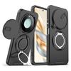 KEYSION 360° Ringständer Handyhülle für Honor X9c 5G X9c Smart Slide Kameraschutz Magnetische stoßfeste Abdeckung für Magic 7 Lite