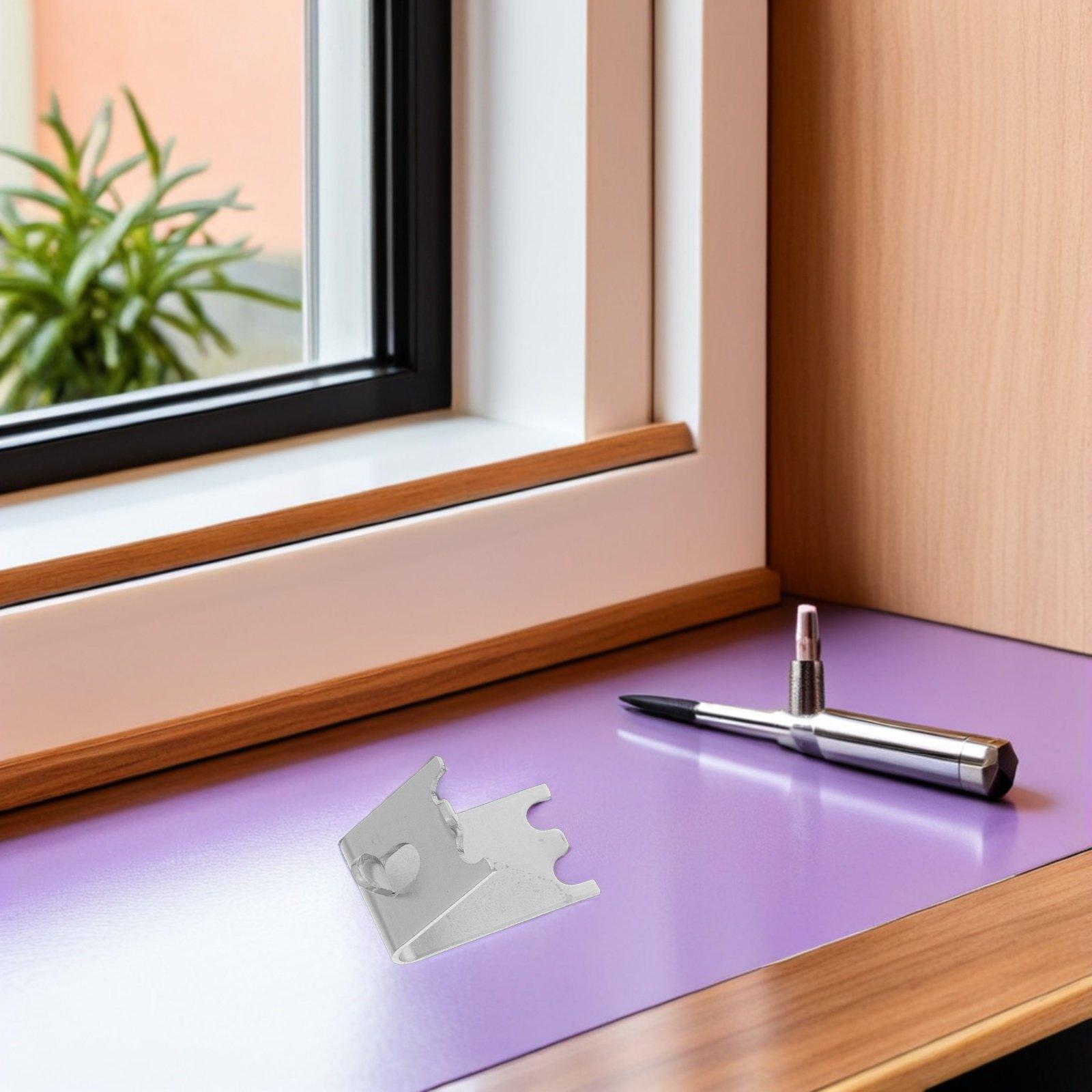

15Pcs Freezer Shelf Clip Stainless Steel Heavy Duty 5Mm Refrigerator Cooler Support Bracket for Commercial Fridge Rack Storage 3.8X2.6X2.3CM