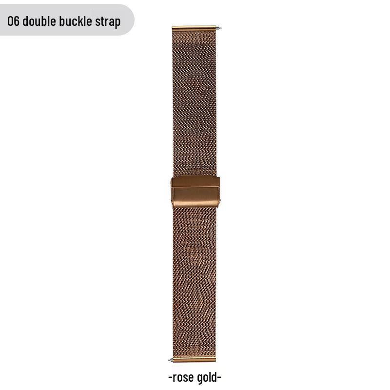 iWatch Milanese Mesh Band with Double Insurance Buckle - Stainless Steel Wristband